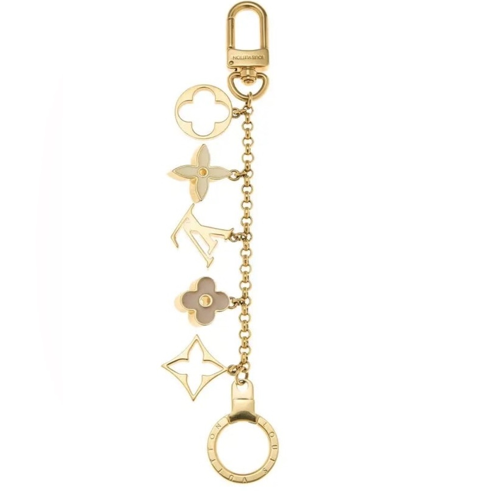 Louis Vuitton Enamel Fleur De Monogram Bag Charm